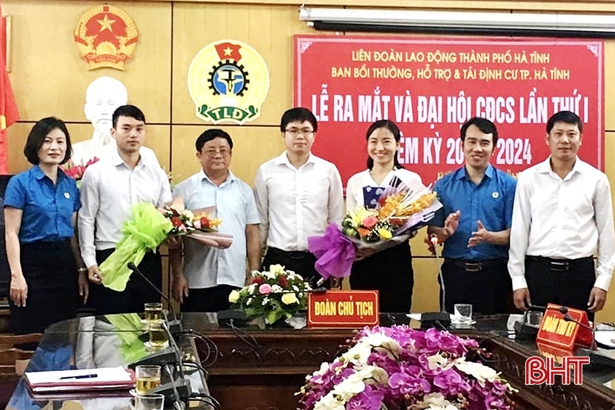 Thành lập mới 6 công đoàn cơ sở ở Hà Tĩnh