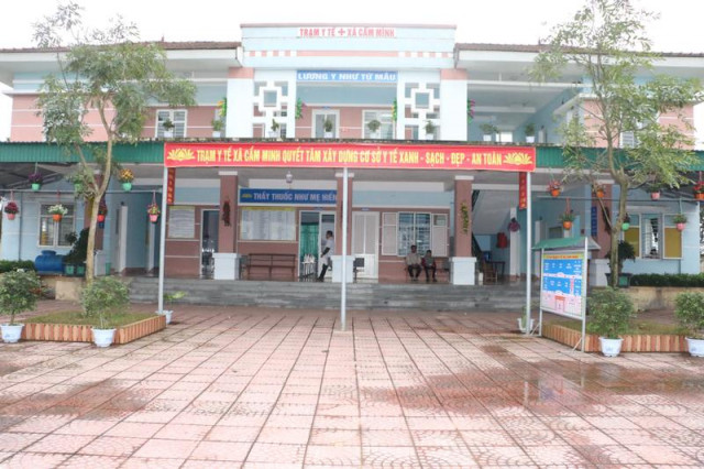 Xanh - sạch - đẹp - an toàn ở trạm y tế xã tiêu biểu nhất Hà Tĩnh