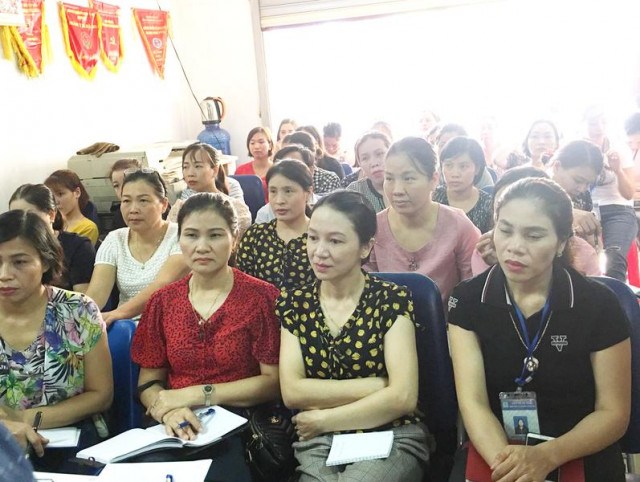 Thị xã Hồng Lĩnh tổ chức tập huấn kiến thức tiêm chủng mở rộng