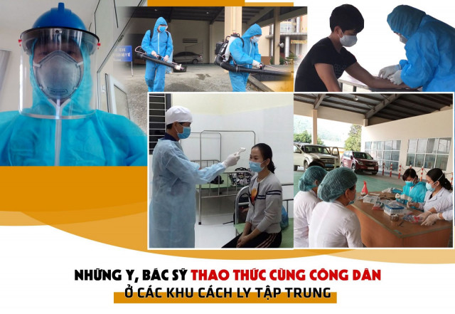Những y, bác sỹ Hà Tĩnh thao thức cùng công dân ở các khu cách ly tập trung