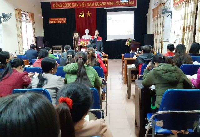 Can Lộc tổ chức tập huấn phòng, chống bệnh sốt xuất huyết Dengue tại cộng đồng