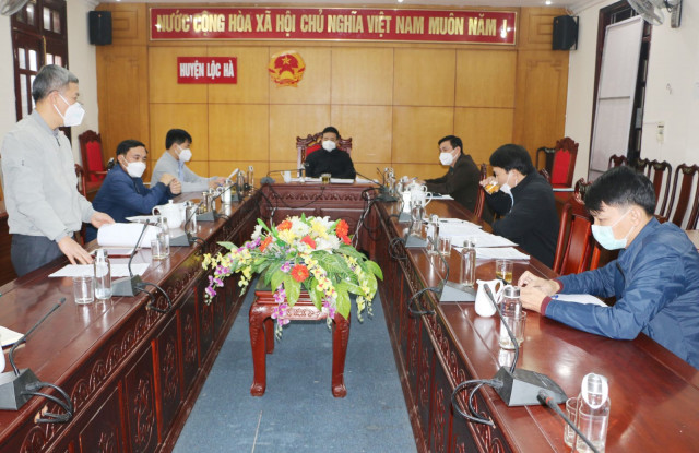 Huyện Lộc Hà đẩy nhanh xét nghiệm để có phương án, cách ly y tế phù hợp