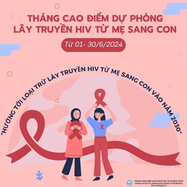 “Hướng tới loại trừ lây truyền HIV từ mẹ sang con vào năm 2030”