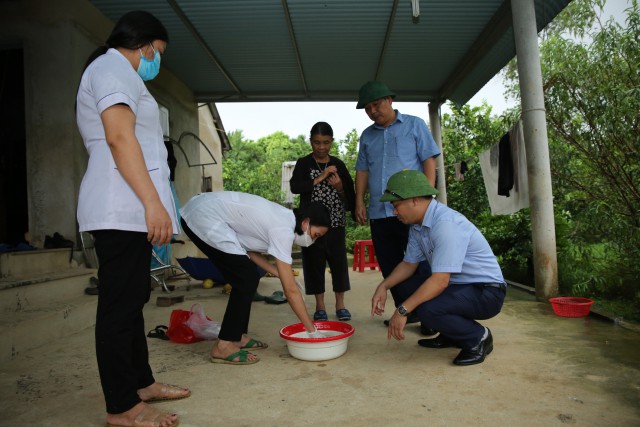 Triển khai công tác y tế tập trung ứng phó với bão số 4 và tình hình mưa, lũ trên địa bàn tỉnh