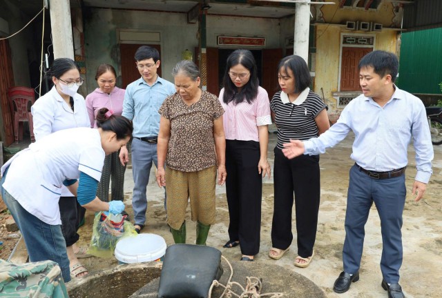 Ngành y tế chủ động phòng chống dịch bệnh sau mưa bão