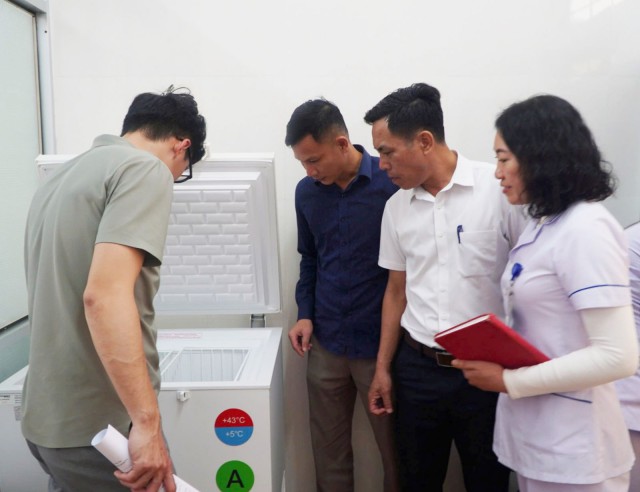 Viện Vệ sinh Dịch tễ Trung ương giám sát, hỗ trợ công tác tiêm chủng mở rộng tại Hà Tĩnh