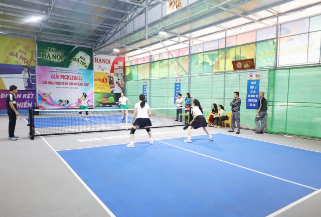 CDC Hà Tĩnh: Sôi nổi giải Pickleball chào mừng ngày Quốc tế Phụ nữ 08/3