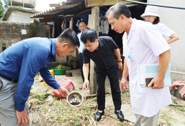 Xuất hiện thêm ổ dịch sốt xuất huyết mới tại xã Kỳ Hoa