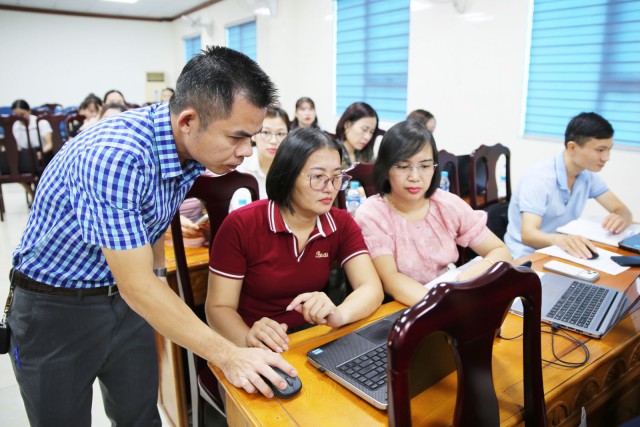 CDC Hà Tĩnh tập huấn làm sạch, chuẩn hoá dữ liệu quản lý môi trường cơ sở y tế